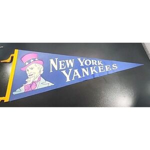 Vintage New York Yankees Pennant 1960 American League Champion Mantle Stengel
